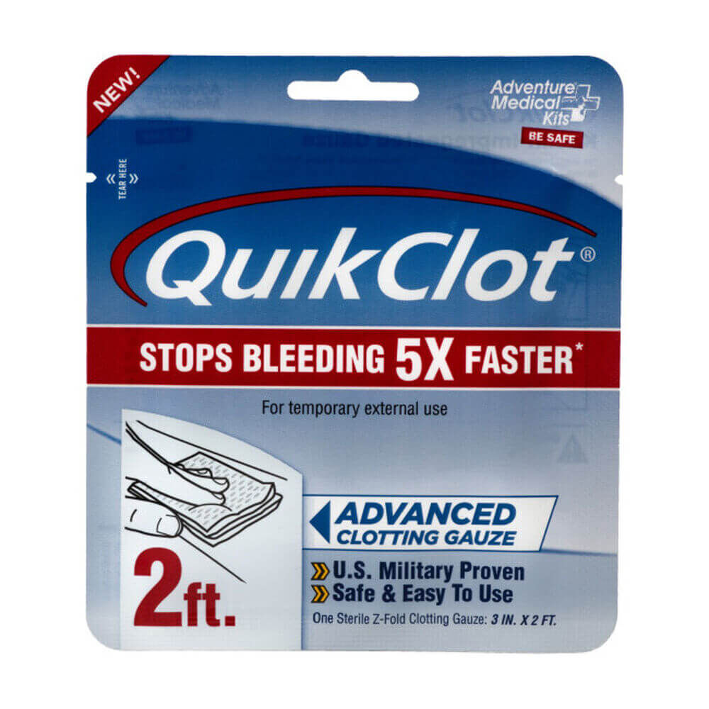 Quick Clot Inject QuikClot Advanced Clotting Gauze 3