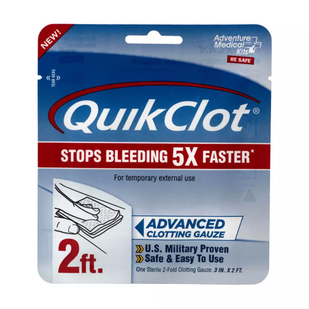 QuikClot Advanced Clotting Gauze 3 in. x 24 in. QuikClot Advanced Clotting Gauze 3 in. x 24 in.