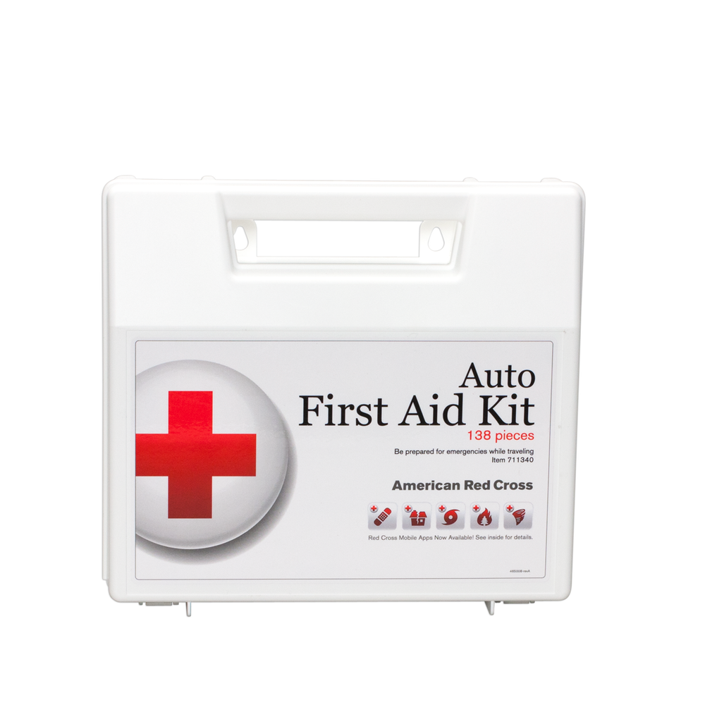 Deluxe Car First Aid Kit Red Cross Store