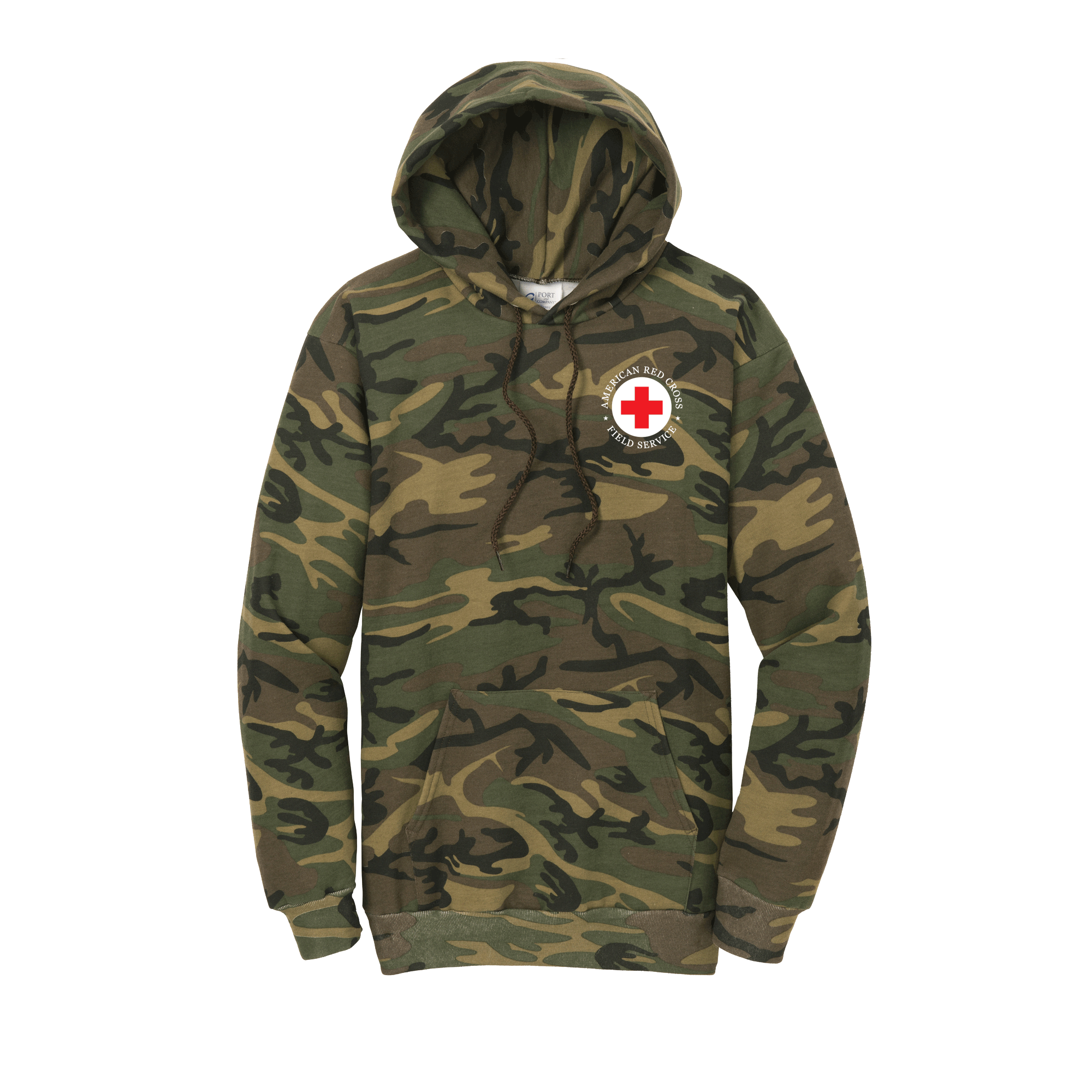 camo fleece hoodie
