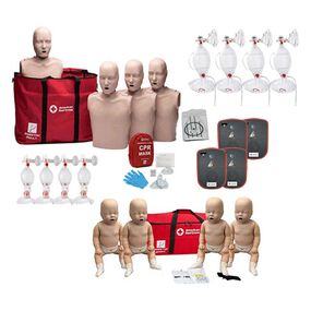 Jaw Thrust AED, CPR & BLS Manikin Instructor Kit | Red Cross Store