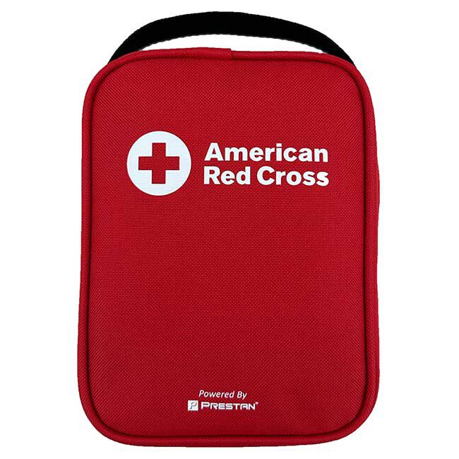 The American Red Cross carrying case for the American Red Cross Prestan AED Trainer.