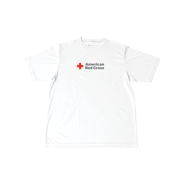 American red cross t shirts clearance