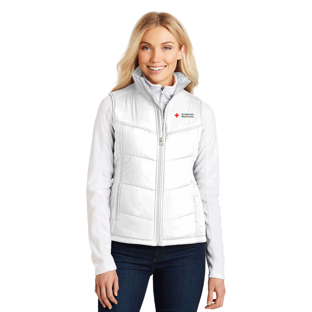 Women's Puffer Vest Red Cross Store