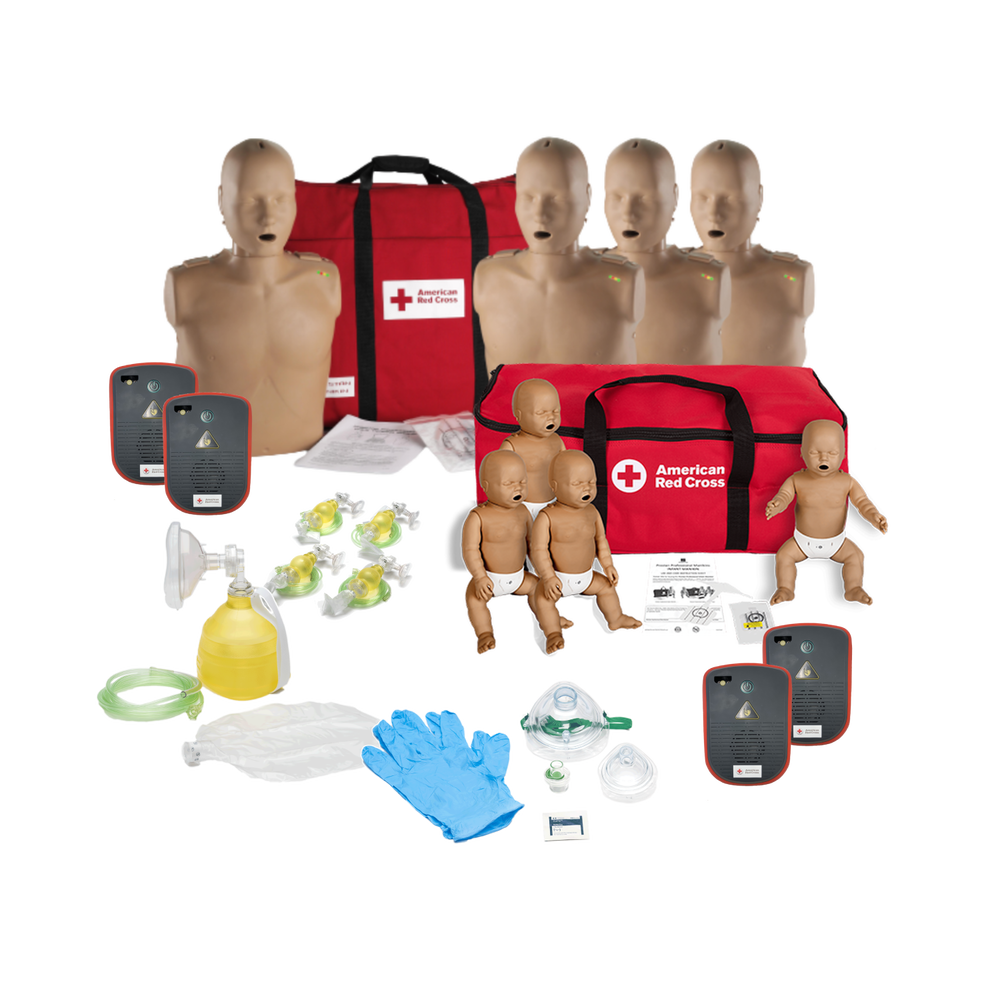 Jaw Thrust AED, CPR & BLS Manikin Instructor Kit | Red Cross Store
