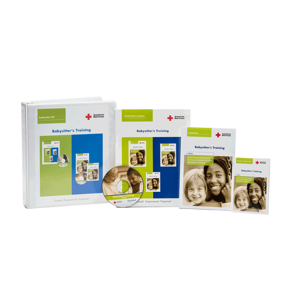 Babysitter Training Instructor's Kit Red Cross Store