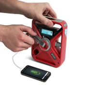 Emergency Hand Crank Weather Alert Radio (NOAA/AM/FM)