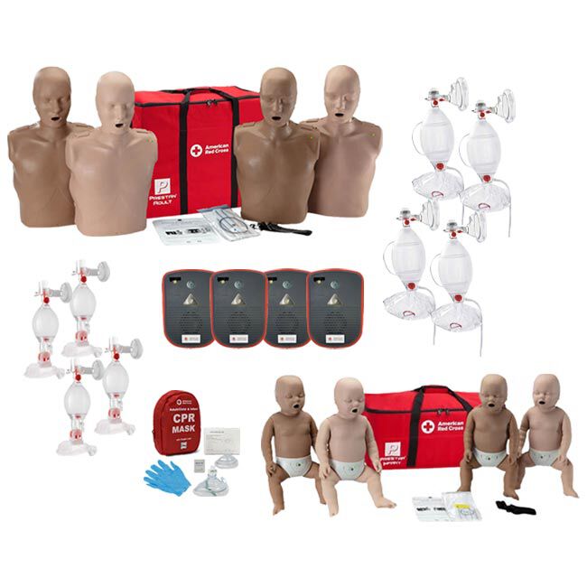 レビュー高評価の商品！ Instructor (BLS) Support Life Basic Starter Cross Red | Kit 健康・医学