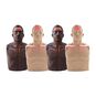 Brayden/BigRed™ Adult CPR Manikin Without Bag, Tan and Brown Skin (4-Pack).
