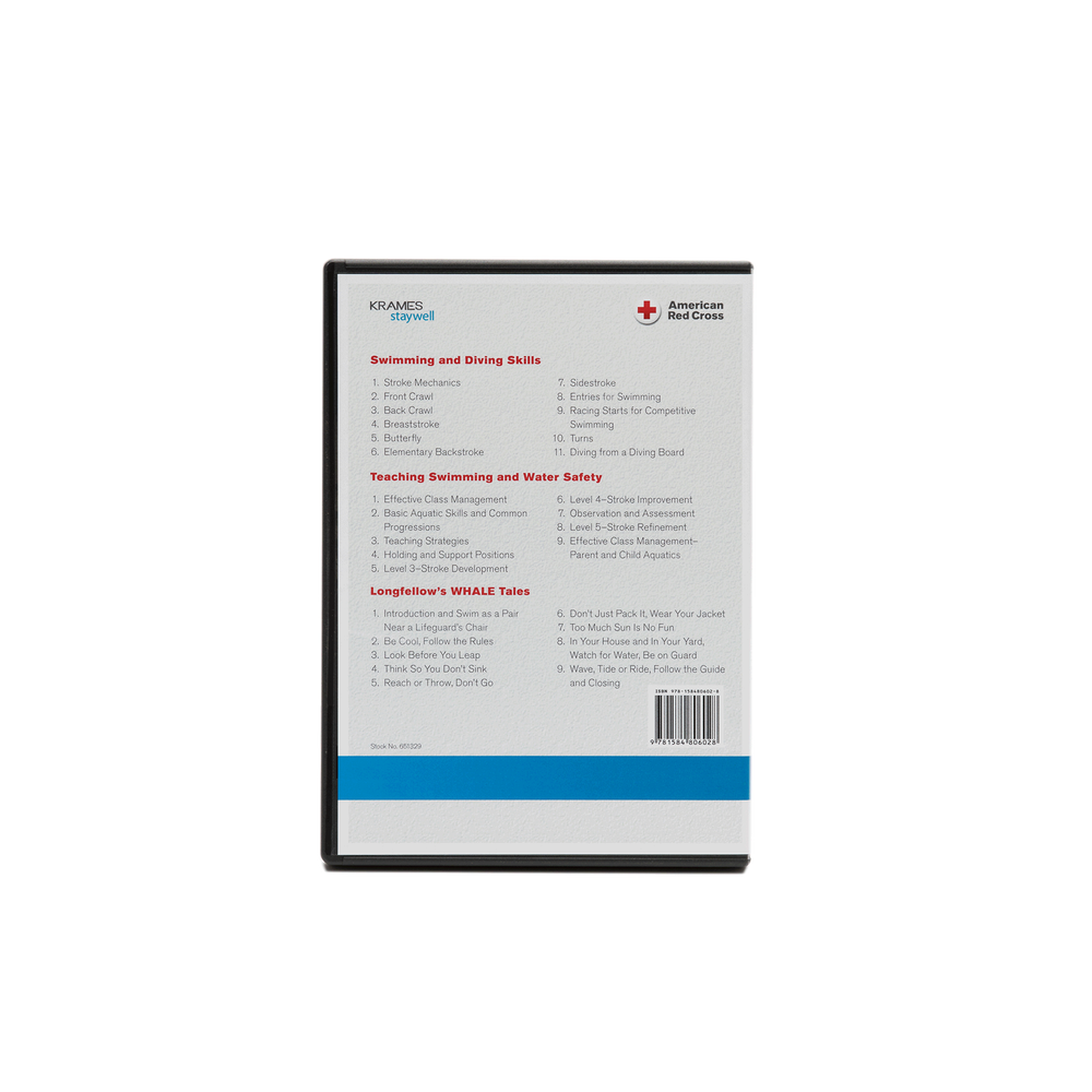 Swimming And Water Safety Dvd Set Red Cross Store