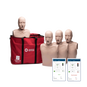 Prestan Professional Adult Series 2000 CPR Training Manikins, 4 Pack