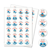 Longfellow's WHALE Tales Stickers, Rev. 03/14