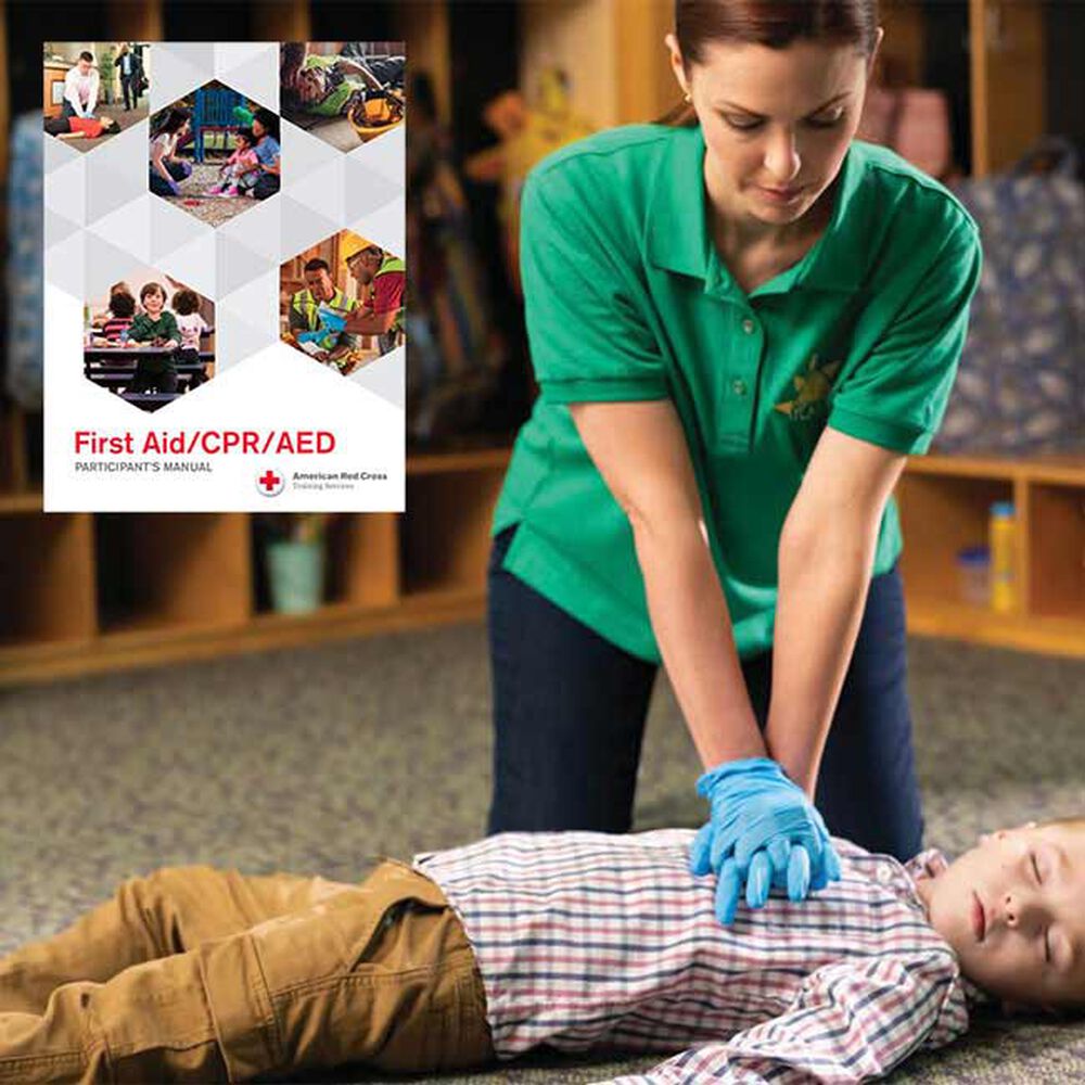 First Aid, CPR & AED Participant's Manual | Red Cross Store