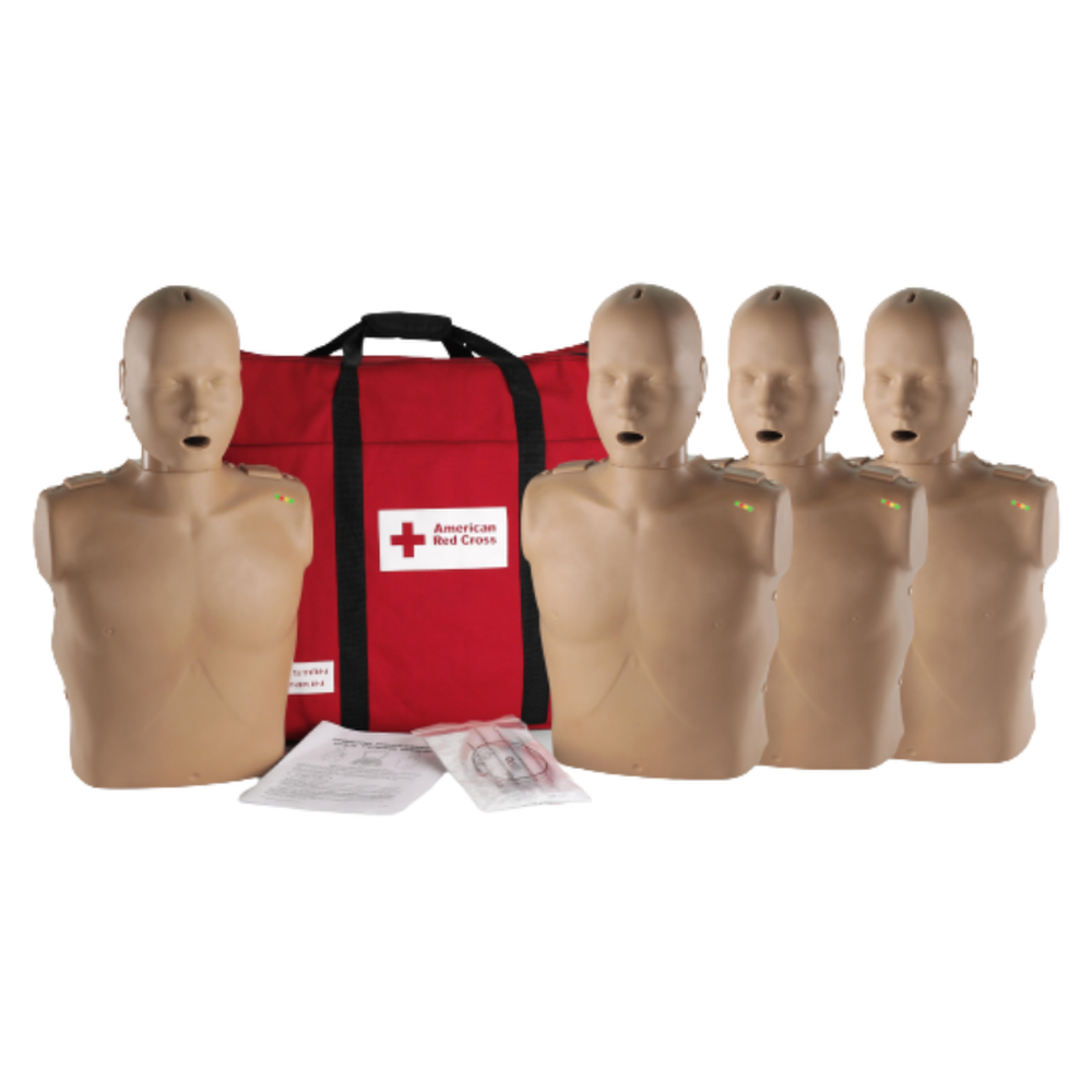 Adult Jaw Thrust CPR Manikin (4Pack) Red Cross Store