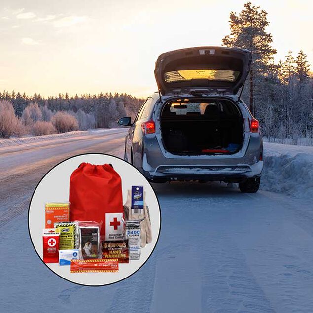 Survival Kit For Car In Winter