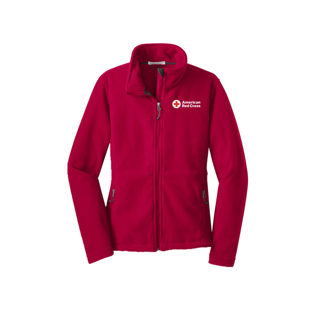 Women's Fleece Jacket Red Cross Store