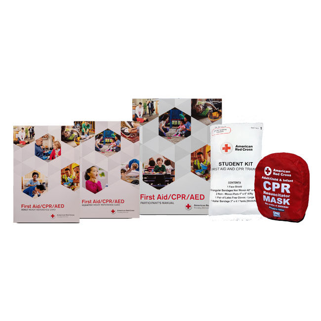 First Aid/CPR/AED Training Kit