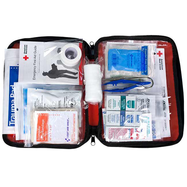 Deluxe Family First Aid Kit 115 Piece Soft Case