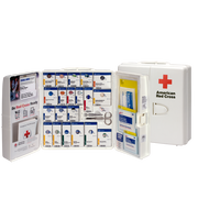 Workplace First Aid Kit and Large Metal Cabinet, ANSI 2021