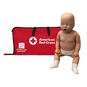 Prestan Infant CPR Manikin with CPR Monitor, Brown Skin.