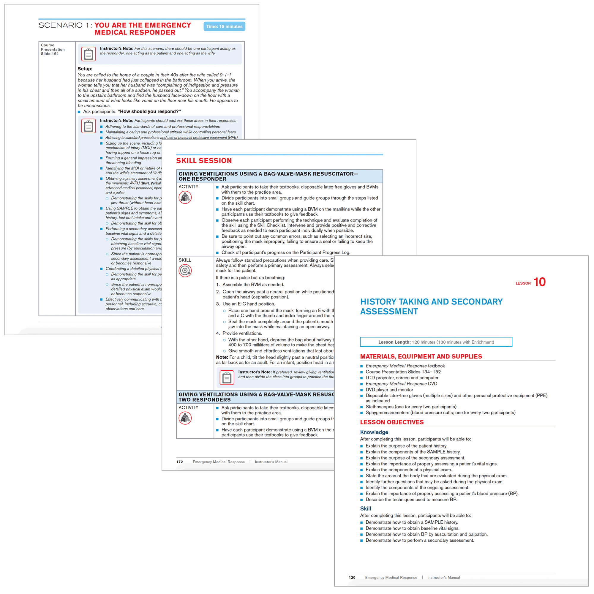 ... Emergency Medical Response Instructor Manual, (EA) Rev. 12/17. Images