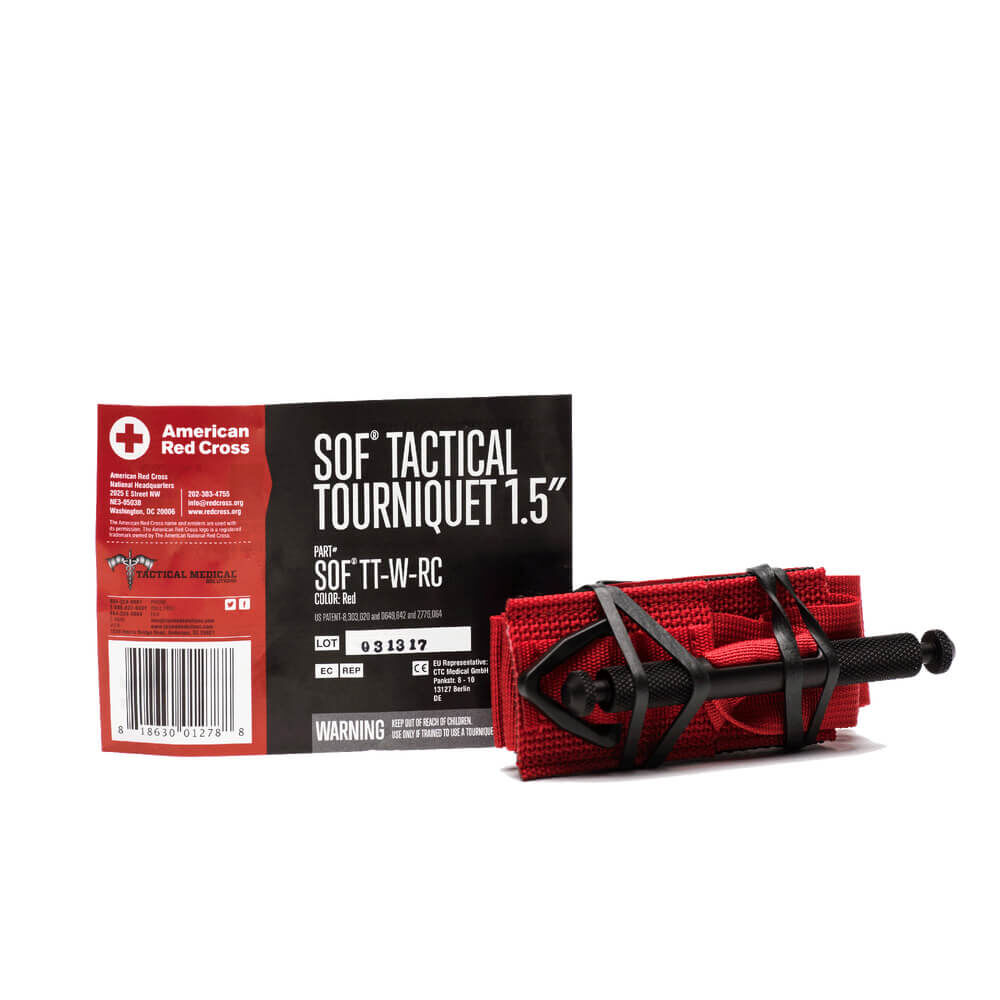 SOF Tactical Tourniquet Red Cross Store