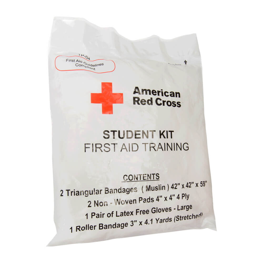 First Aid Student Training Kit Pk 10 Red Cross Store