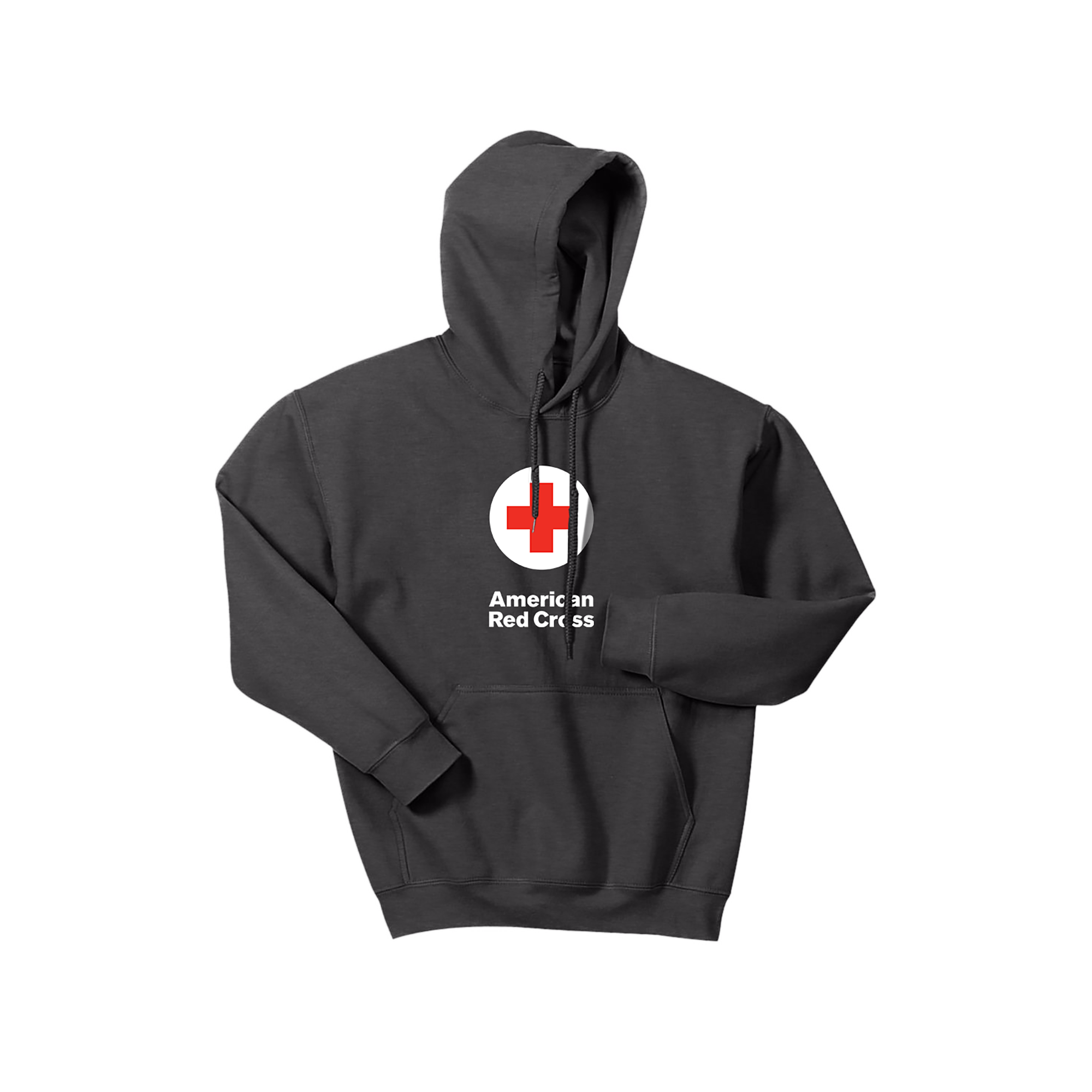 Unisex Pullover Hoodie With Arc Logo Red Cross Store