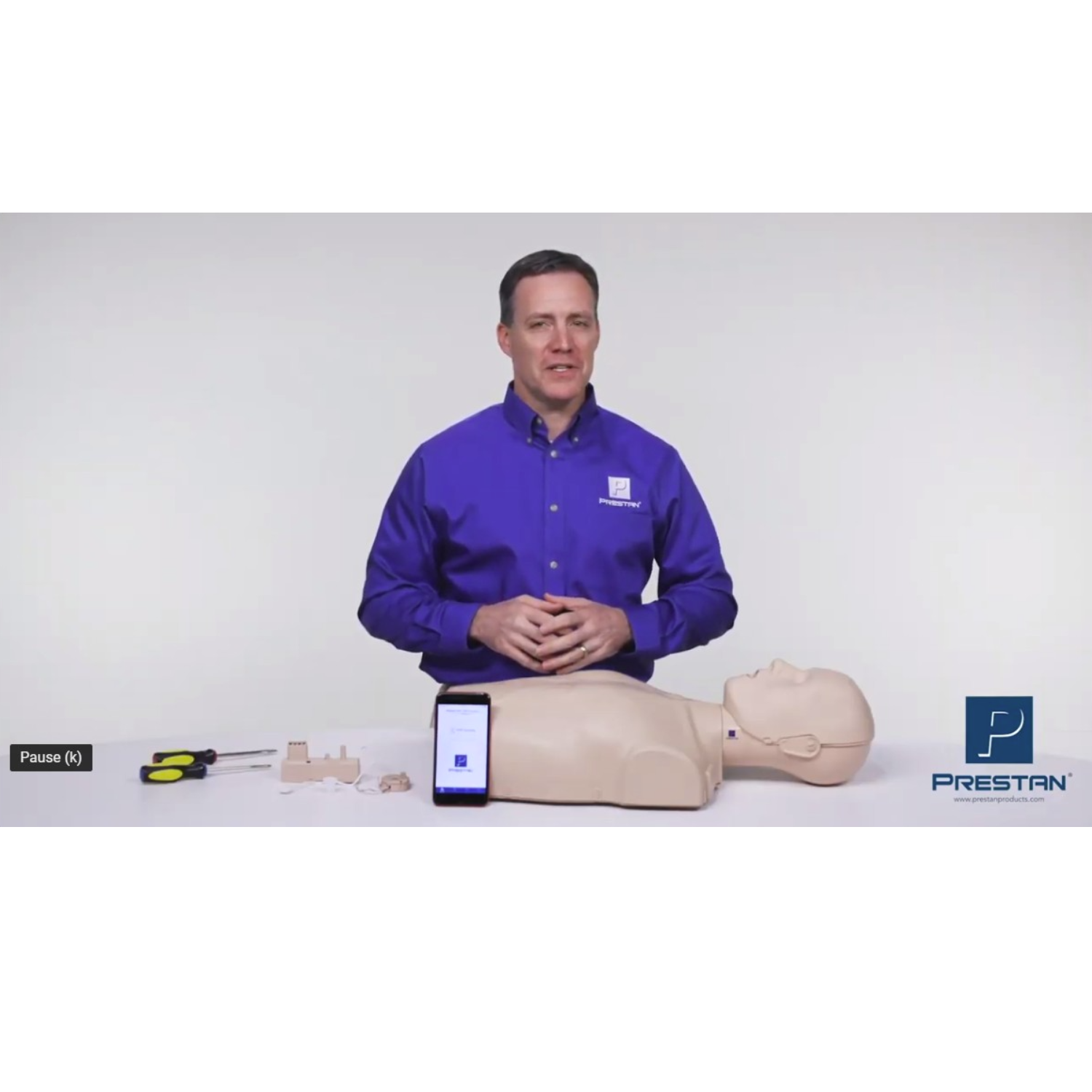 Prestan Professional Adult Series 2000 CPR Training Manikin.