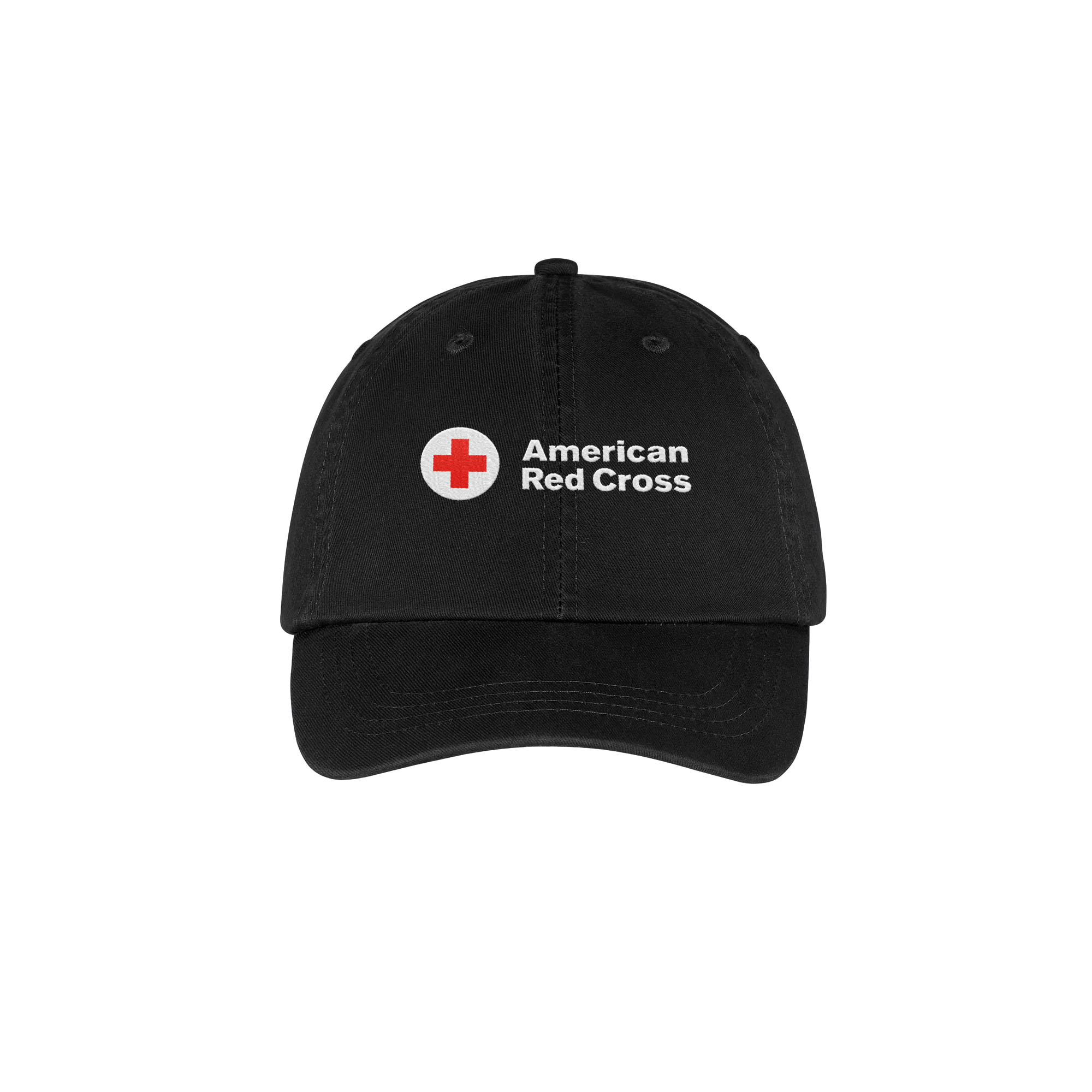 American Red Cross Washed Twill Hat, Khaki, Os