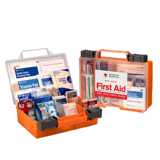 First Aid Kit Medicine Storage Box Portable Emergency Box Household Double  Lay^~