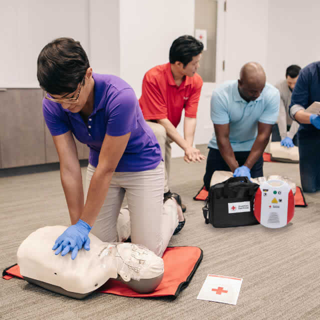 Learn to Use an AED Defibrillator | Red Cross