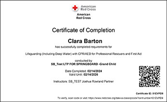 Lifeguard Certification for Lifeguarding (Including Deep Water) with CPR/AED for Professional Rescuers and First Aid