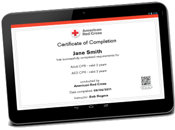 red cross cpr classes