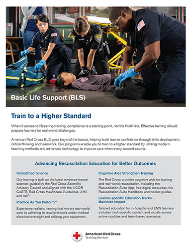Basic Life Support brochure