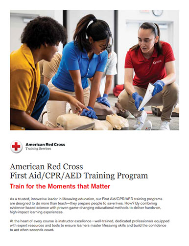 First Aid/CPR/AED r.25 brochure