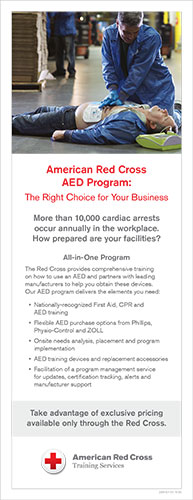 Red Cross AED program brochure